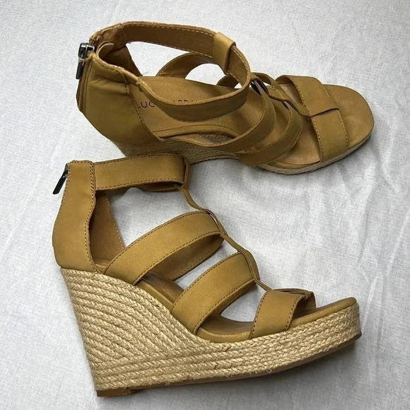 Lucky Brand Lateera wedges size 9 - Picture 2 of 10